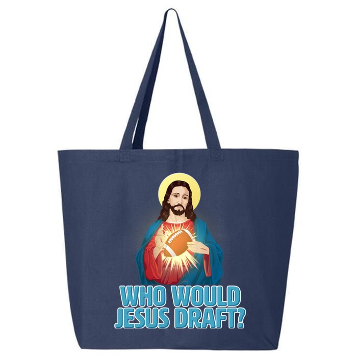 Who Would Jesus Draft1 25L Jumbo Tote