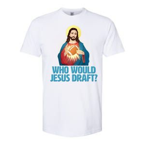 Who Would Jesus Draft1 Softstyle CVC T-Shirt