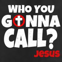 Who You Gonna Call? Jesus Busters Cool Comfort Performance Bucket Hat