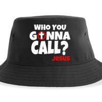Who You Gonna Call? Jesus Busters Sustainable Bucket Hat