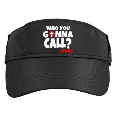 Who You Gonna Call? Jesus Busters Adult Drive Performance Visor