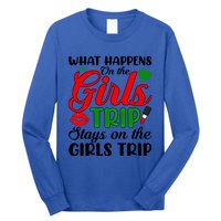 What Happens On The Trip Weekend Trip Meaningful Gift Long Sleeve Shirt