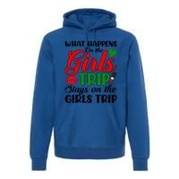 What Happens On The Trip Weekend Trip Meaningful Gift Premium Hoodie