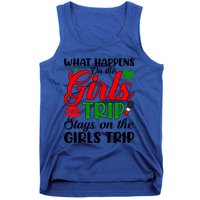 What Happens On The Trip Weekend Trip Meaningful Gift Tank Top