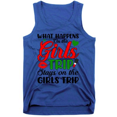 What Happens On The Trip Weekend Trip Meaningful Gift Tank Top