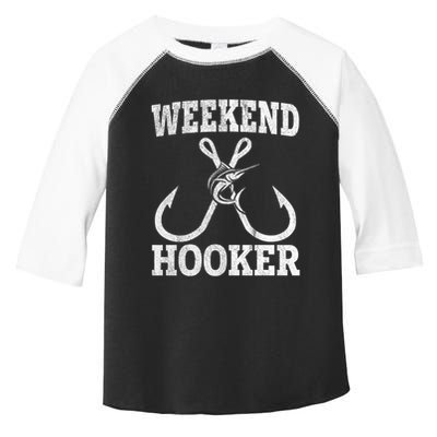 Weekend Hooker Offshore Fishing Trip For Funny Fishing Cute Gift Toddler Fine Jersey T-Shirt