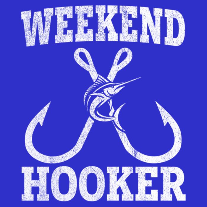 Weekend Hooker Offshore Fishing Trip For Funny Fishing Cute Gift Button