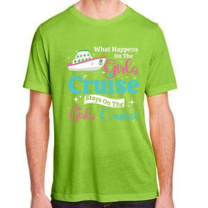 What Happens On The Cruise Stays On The Cruise Weekend Gift Adult ChromaSoft Performance T-Shirt