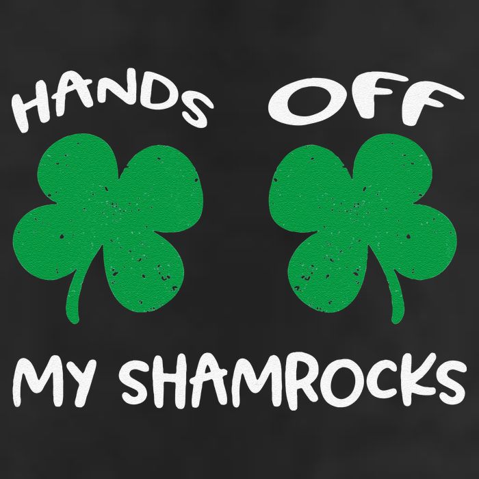Womens Hands OFF My Shamrocks St. Patrick's Day Celebration Cool Comfort Performance Bucket Hat