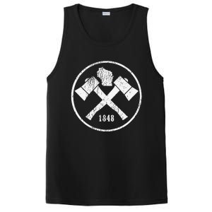 Wisconsin Hiking Outdoors Axe Established 1848 PosiCharge Competitor Tank