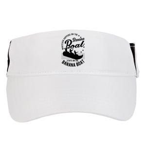 Whatever Happens On The Banana Boats Banana Boats Adult Drive Performance Visor