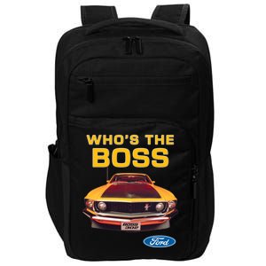 Who's The Boss Ford Mustang Impact Tech Backpack