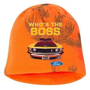 Who's The Boss Ford Mustang Kati - Camo Knit Beanie