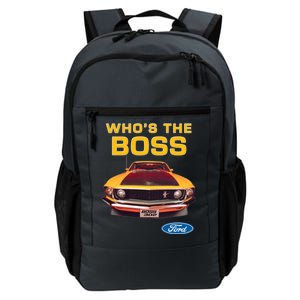 Who's The Boss Ford Mustang Daily Commute Backpack