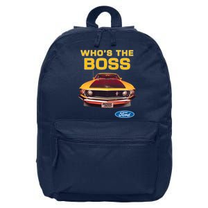 Who's The Boss Ford Mustang 16 in Basic Backpack