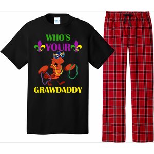 Who's Your Grawdaddy Funny Mardi Gras Pajama Set