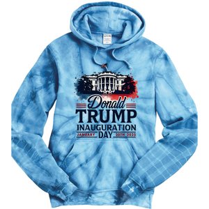 White House President Donald Trump Inauguration 2025 Tie Dye Hoodie