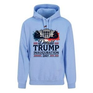 White House President Donald Trump Inauguration 2025 Unisex Surf Hoodie