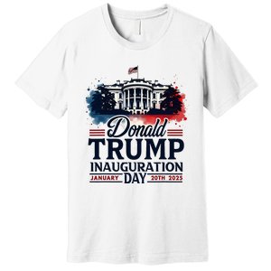 White House President Donald Trump Inauguration 2025 Premium T-Shirt