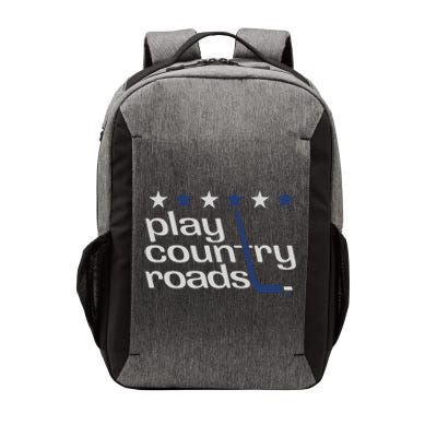 Washington Hockey Play Country Roads Vector Backpack