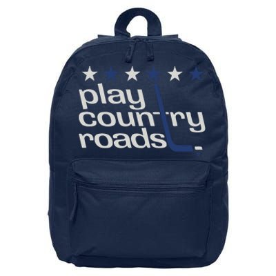 Washington Hockey Play Country Roads 16 in Basic Backpack