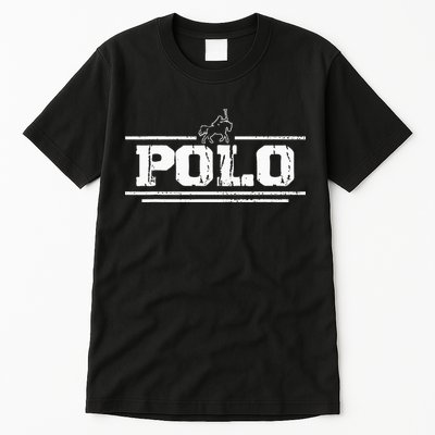 Western Horse Polo Gifts Practice Vintage Horseback Riding Tall T-Shirt