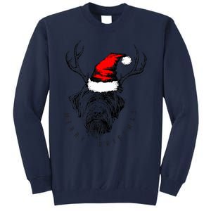 Wire Haired Pointing Griffon Griffmas  Tall Sweatshirt