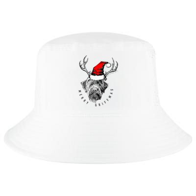 Wire Haired Pointing Griffon Griffmas  Cool Comfort Performance Bucket Hat