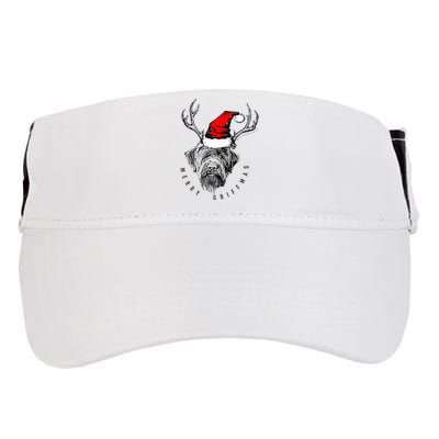 Wire Haired Pointing Griffon Griffmas  Adult Drive Performance Visor