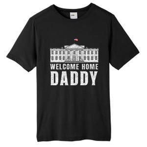 White House Patriotic Welcome Home Daddys Tall Fusion ChromaSoft Performance T-Shirt