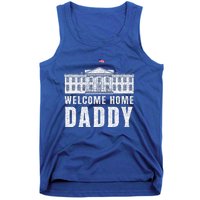 White House Patriotic Welcome Home Daddys Tank Top