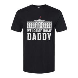 White House Patriotic Welcome Home Daddys Softstyle CVC T-Shirt