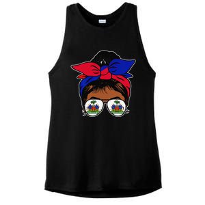 Wo Haitian Queen Haiti Independence flag 1804 wo Ladies PosiCharge Tri-Blend Wicking Tank