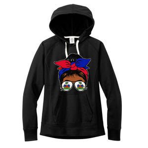 Wo Haitian Queen Haiti Independence flag 1804 wo Women's Fleece Hoodie