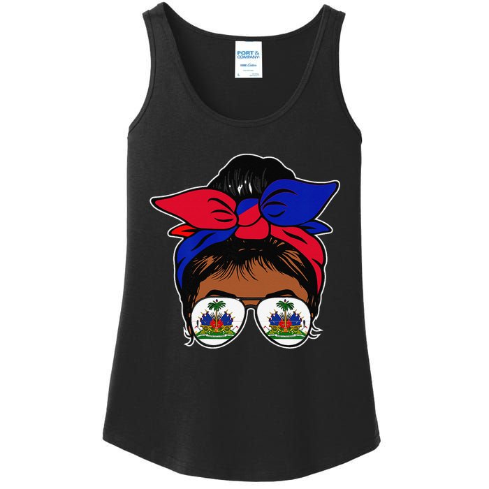 Wo Haitian Queen Haiti Independence flag 1804 wo Ladies Essential Tank