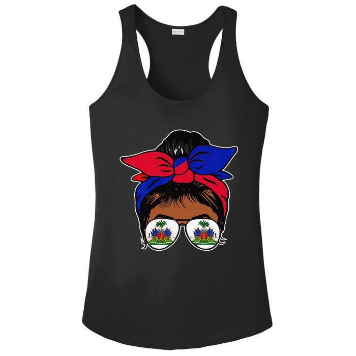 Wo Haitian Queen Haiti Independence flag 1804 wo Ladies PosiCharge Competitor Racerback Tank