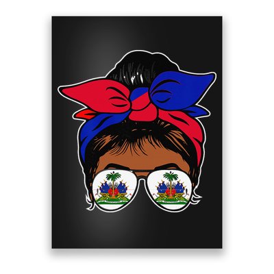 Wo Haitian Queen Haiti Independence flag 1804 wo Poster