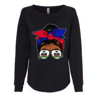 Wo Haitian Queen Haiti Independence flag 1804 wo Womens California Wash Sweatshirt