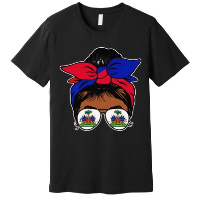 Wo Haitian Queen Haiti Independence flag 1804 wo Premium T-Shirt