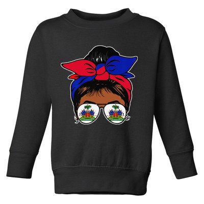 Wo Haitian Queen Haiti Independence flag 1804 wo Toddler Sweatshirt