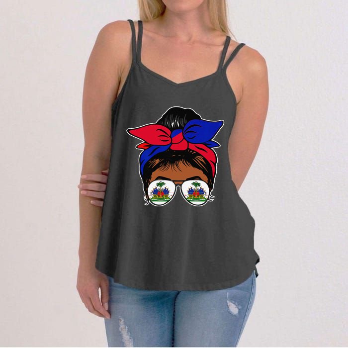 Wo Haitian Queen Haiti Independence flag 1804 wo Women's Strappy Tank