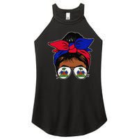 Wo Haitian Queen Haiti Independence flag 1804 wo Women's Perfect Tri Rocker Tank