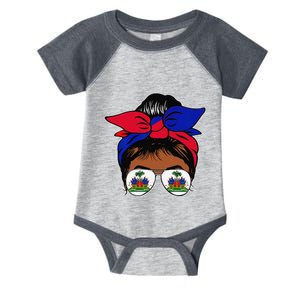 Wo Haitian Queen Haiti Independence flag 1804 wo Infant Baby Jersey Bodysuit