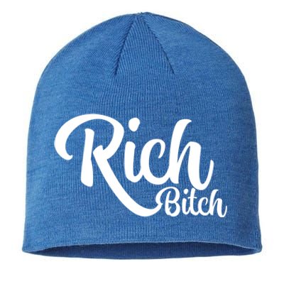 Wo Hot Rich Bitch Fashion Tops Gift Sustainable Beanie