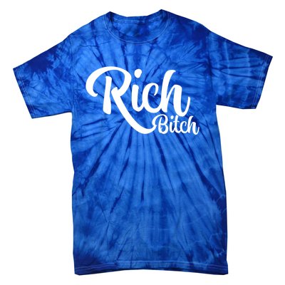 Wo Hot Rich Bitch Fashion Tops Gift Tie-Dye T-Shirt