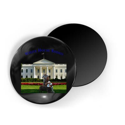 White House Rodeo Magnet