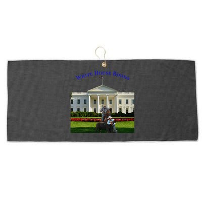 White House Rodeo Large Microfiber Waffle Golf Towel