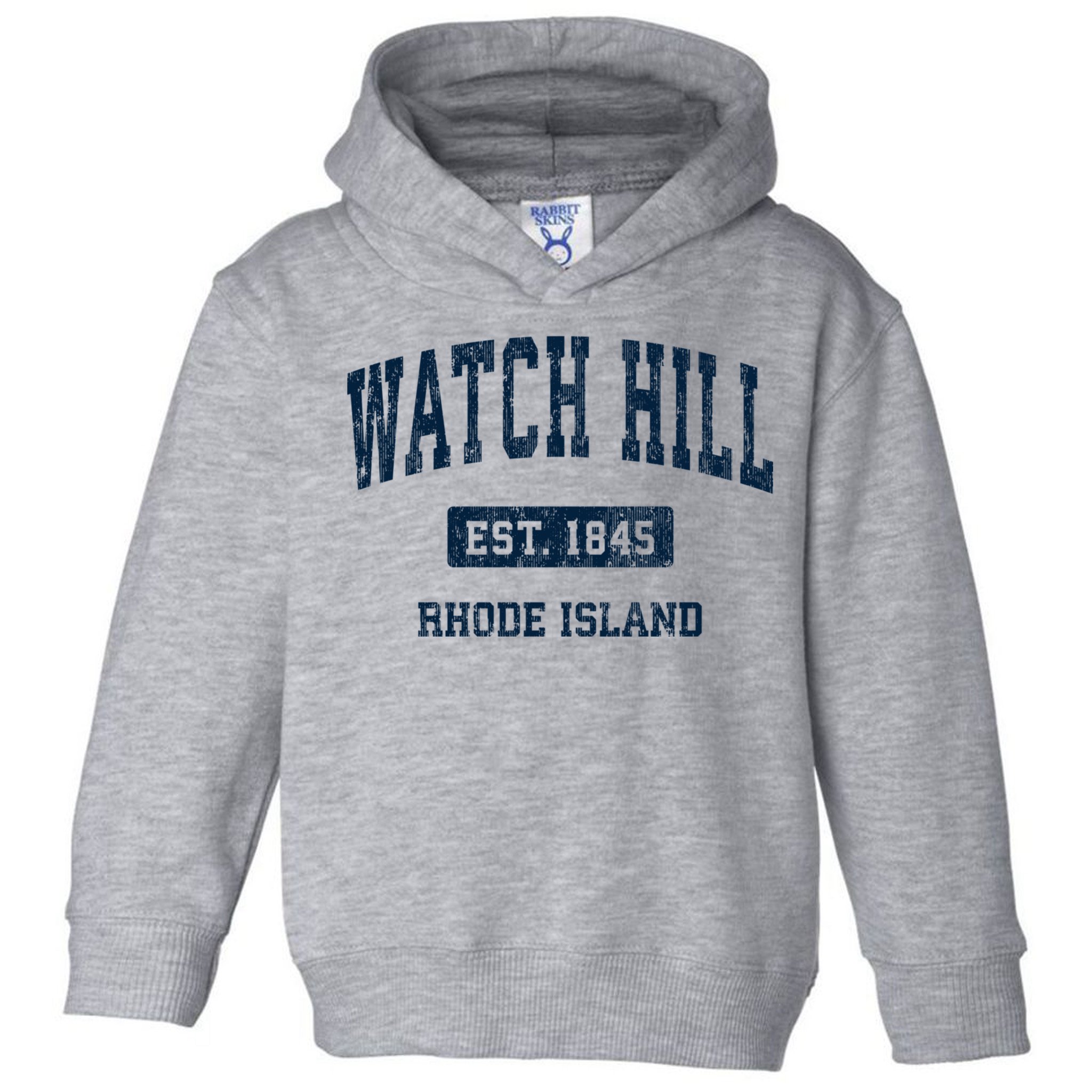 Watch Hill Rhode Island Ri Vintage Athletic Sports Toddler Hoodie