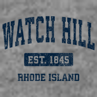 Watch Hill Rhode Island Ri Vintage Athletic Sports Toddler Hoodie