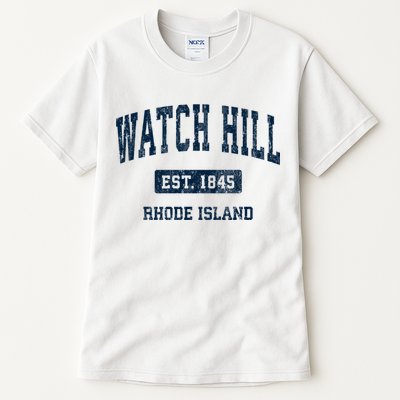 Watch Hill Rhode Island Ri Vintage Athletic Sports Tall T-Shirt
